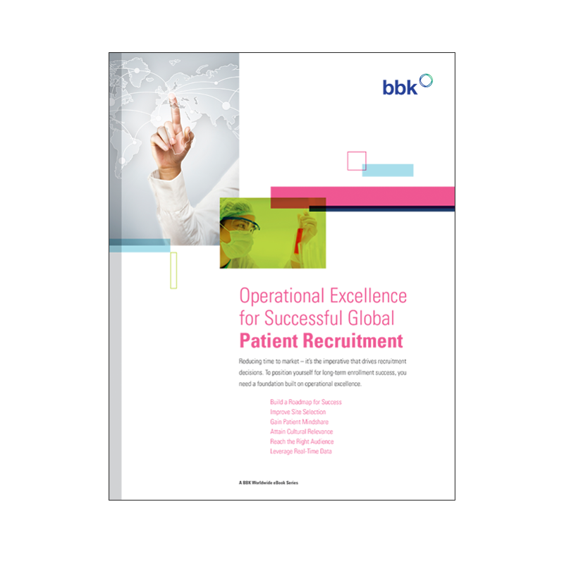eBook: Operation Excellence for Successful Patient Recruitment